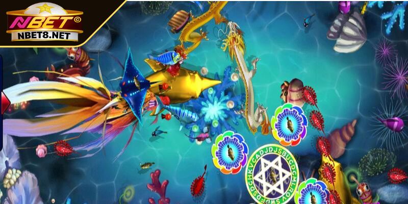 Giao diện chơi game bắn cá thần tài bắt mắt
